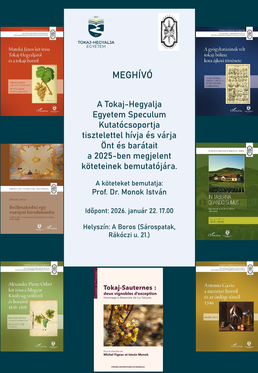 2026-01-22 Speculum könyvbemutató